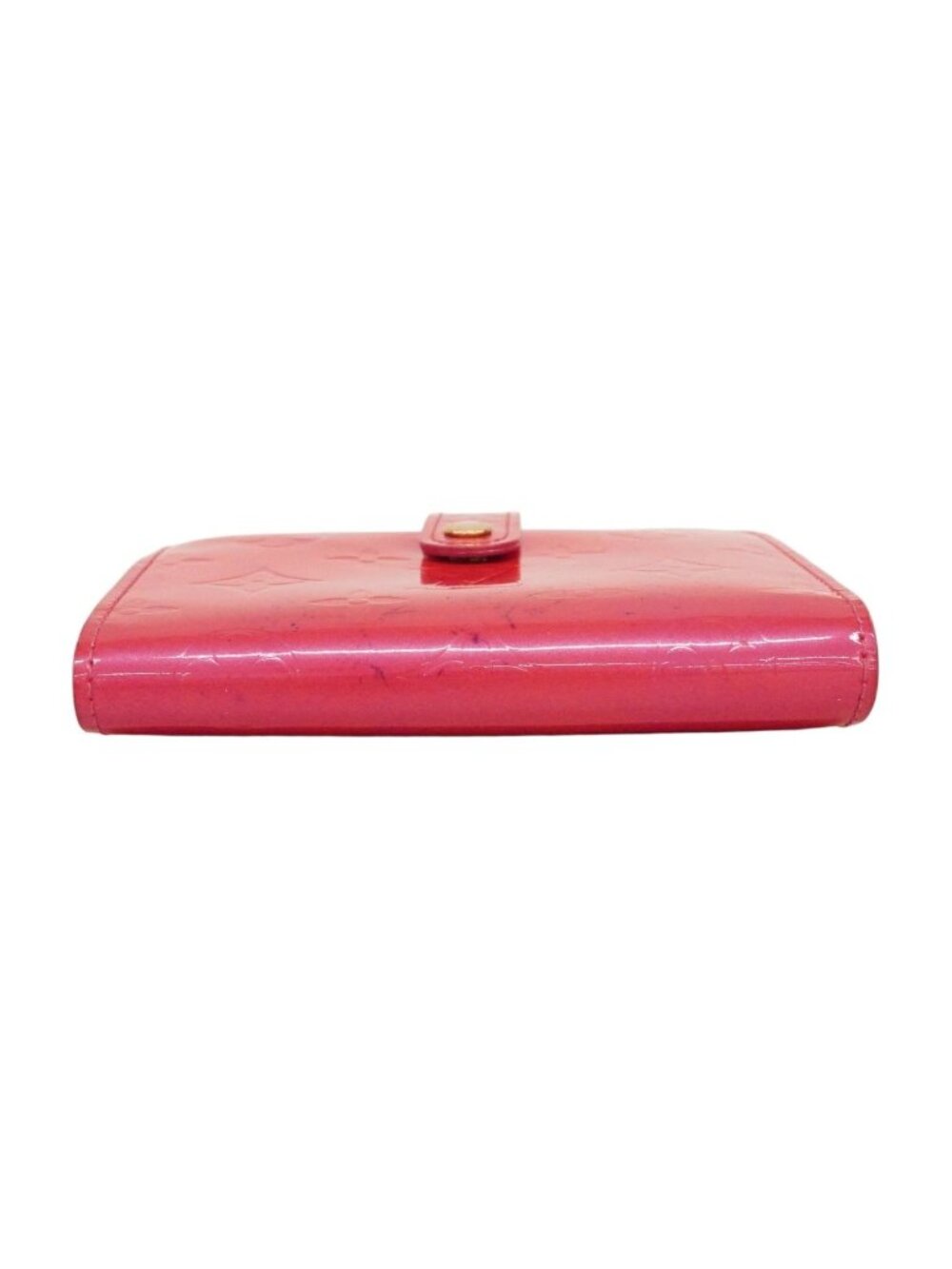 Louis Vuitton Wallet Vernis Portomonevie Viennois Fuchsia Pink - Picture 2 of 10